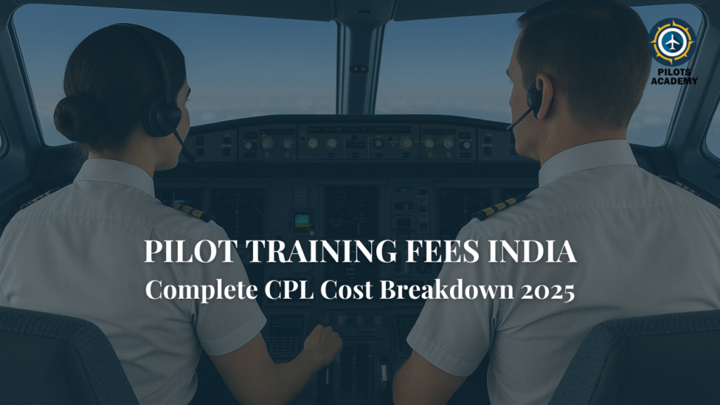 pilot training fees India