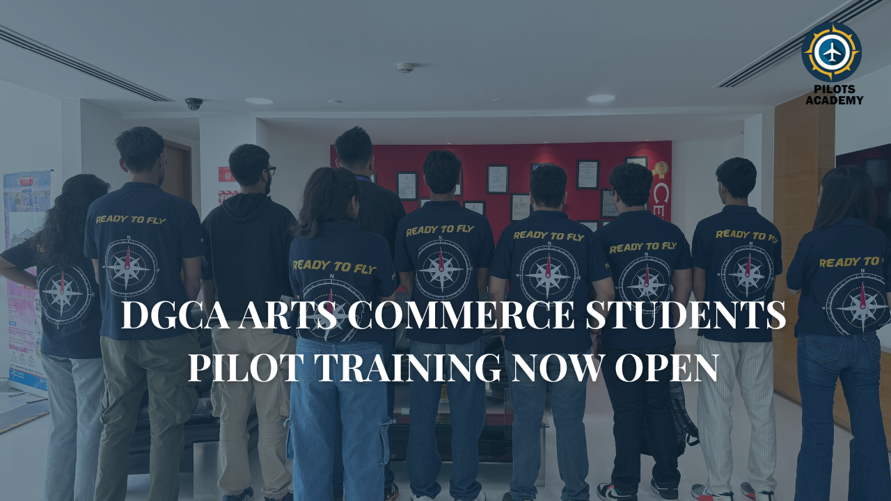 DGCA Arts Commerce Students Pilot Training Now Open