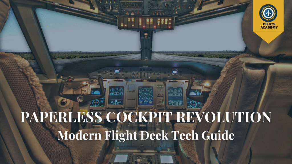 Paperless Cockpit Revolution: Modern Flight Deck Tech Guide