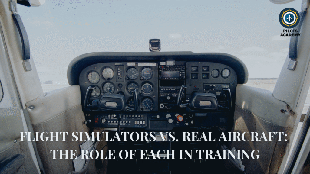 Flight Simulators vs. Real Aircraft: The Role of Each in Training