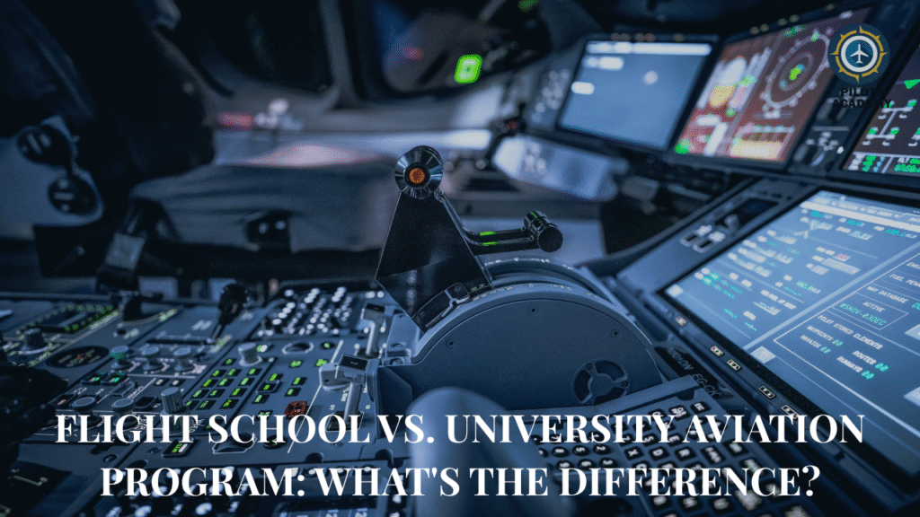 Flight School vs. University Aviation Program: What's the Difference?