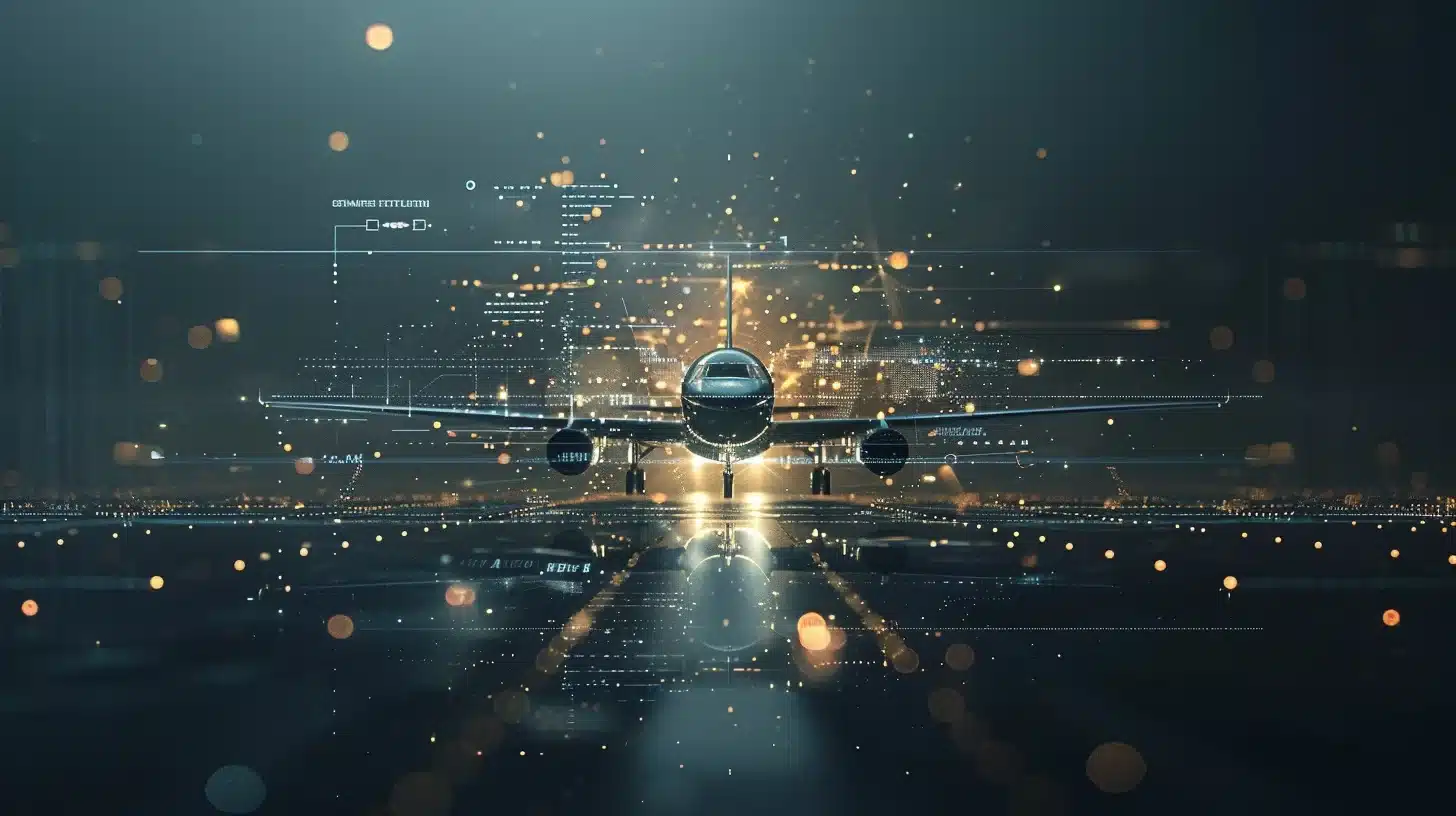 Premium aviation hero