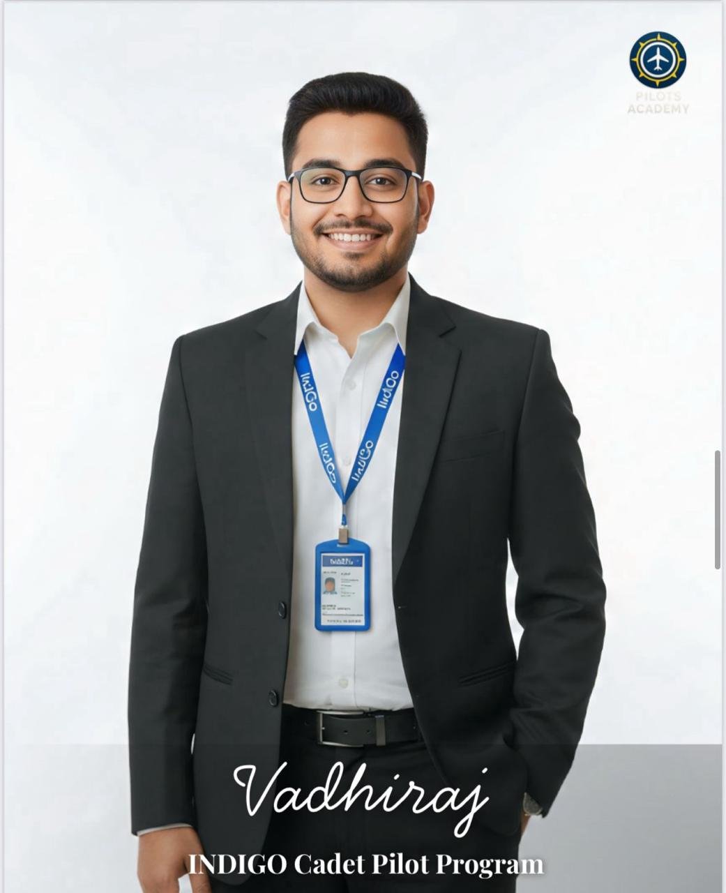 Vadhiraj - Indigo Cadet pilot program